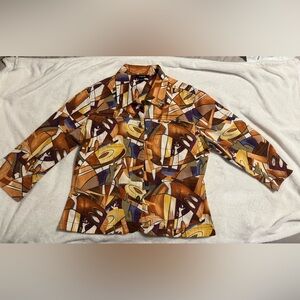 Kaktus Abstract Multicolor Jacket